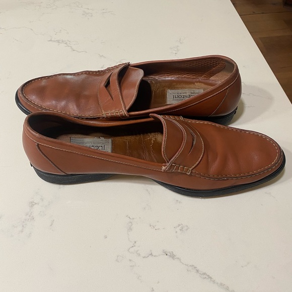 A. Testoni made in Italy brown loafer - Picture 5 of 5